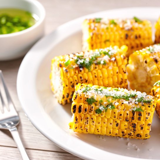 Кукурдза в аерогрилі