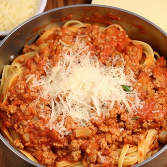 болоньєзе з індичкою