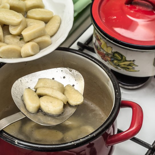 Ліниві вареники з картоплею