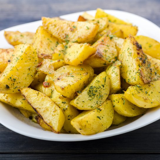 Картофель в микроволновке