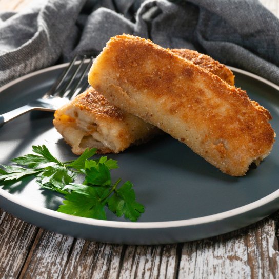 Гречані млинці з грибами та яйцями