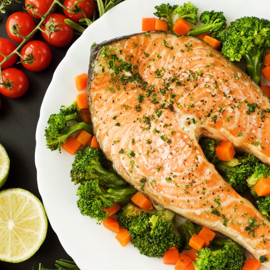 Рибні стейки у маринаді