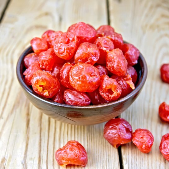 Вишневые цукаты в духовке