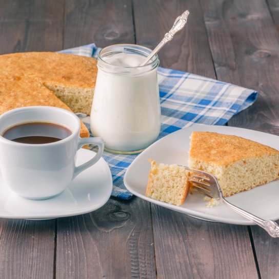 Манник на кефірі