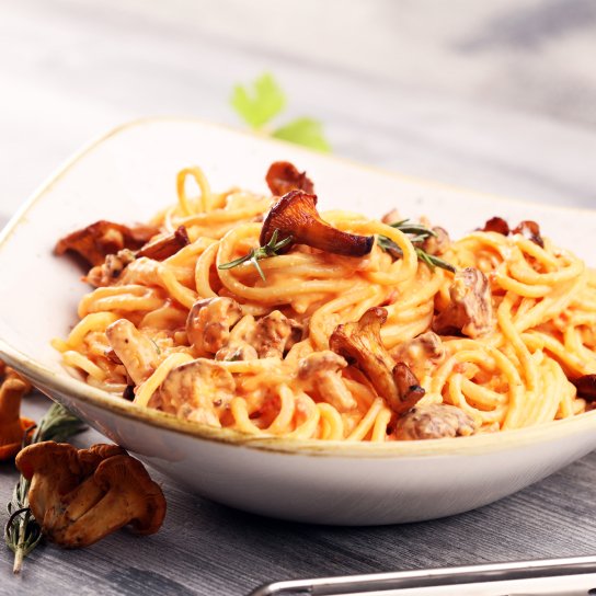 Паста з грибами