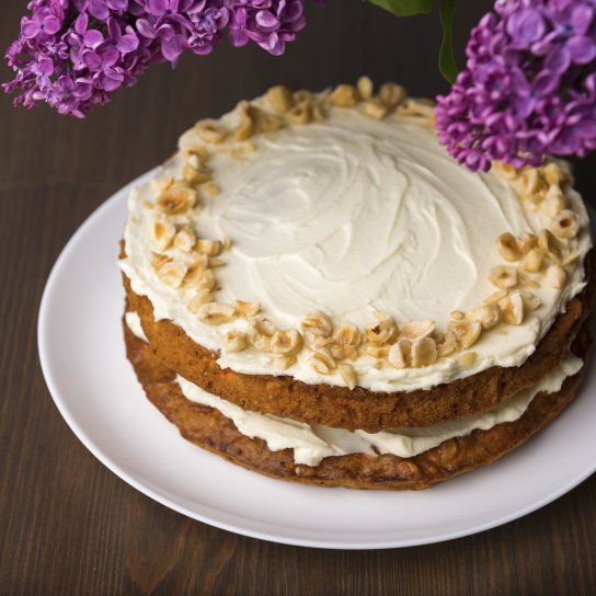 Пряничный торт с кремом