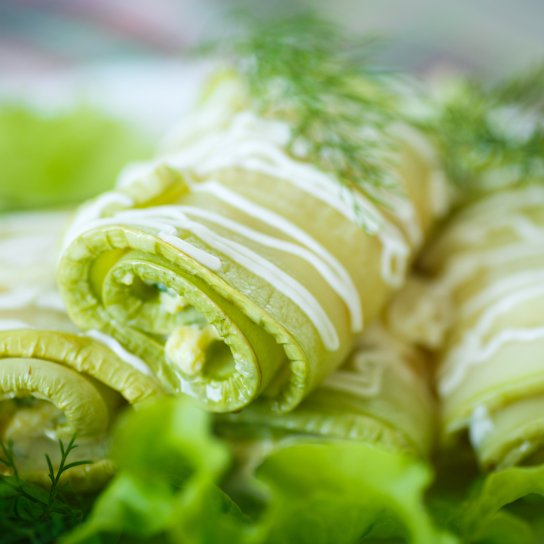 Мариновані рулетики з кабачків рецепт