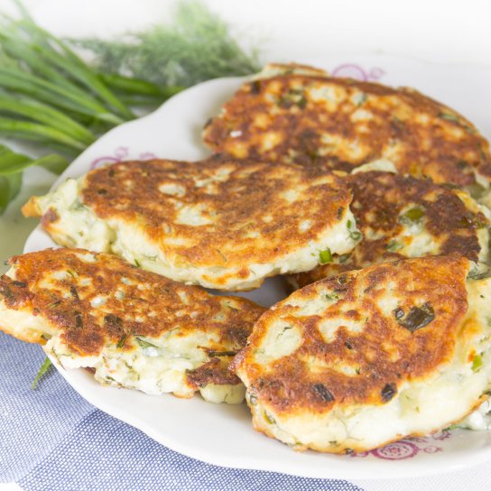 Зелені сирники