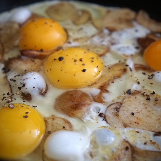 саджені-яйця-на-грибах