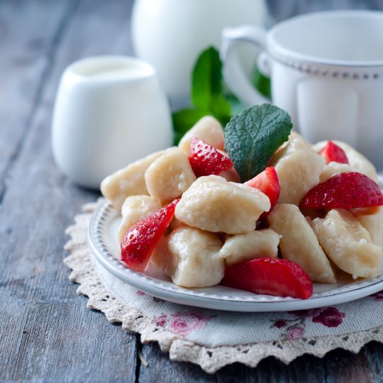 Ліниві вареники з тофу