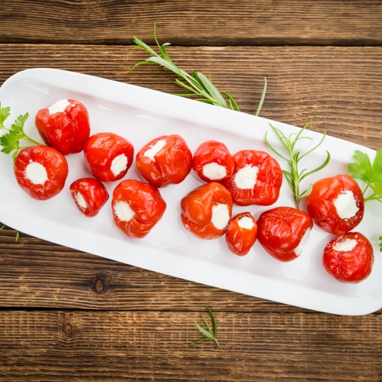 Закуска з печених перців на святковий стіл