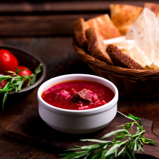 Буковинський борщ рецепт