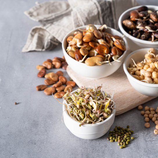 Пророщені бобові