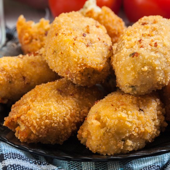 Крокети з шинкою і сиром