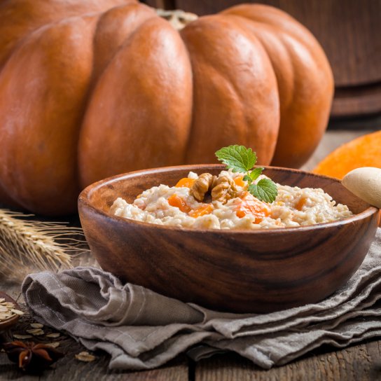 Вівсянка з гарбузом