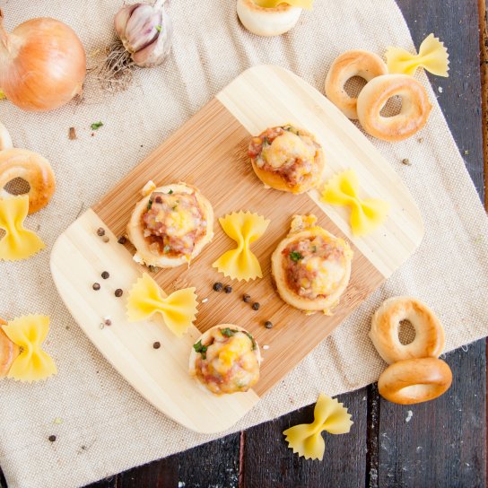 Бублики з фаршем