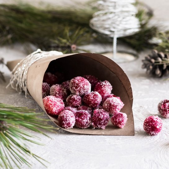 заморожена журавлина