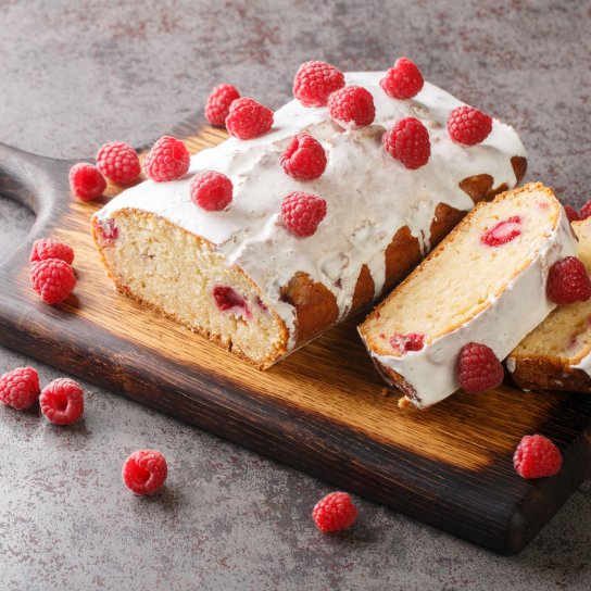 Малиново-кокосовый хлеб