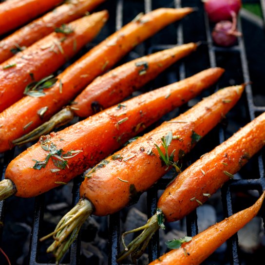 Морква гриль