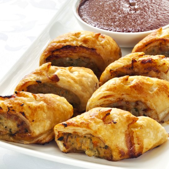 Печенье из слоеного теста