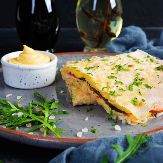 Тортилья з високим вмістом білка