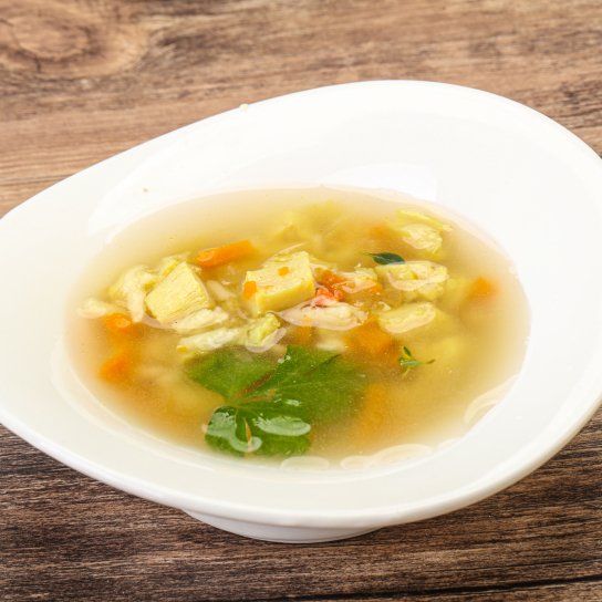 Рибний суп зі скумбрією