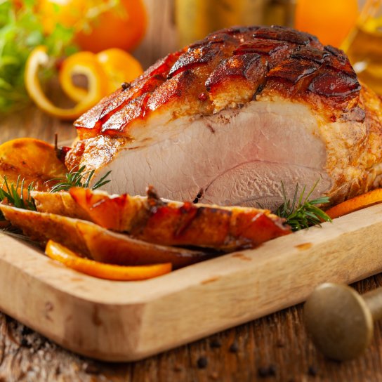 Ароматна запечена свинина