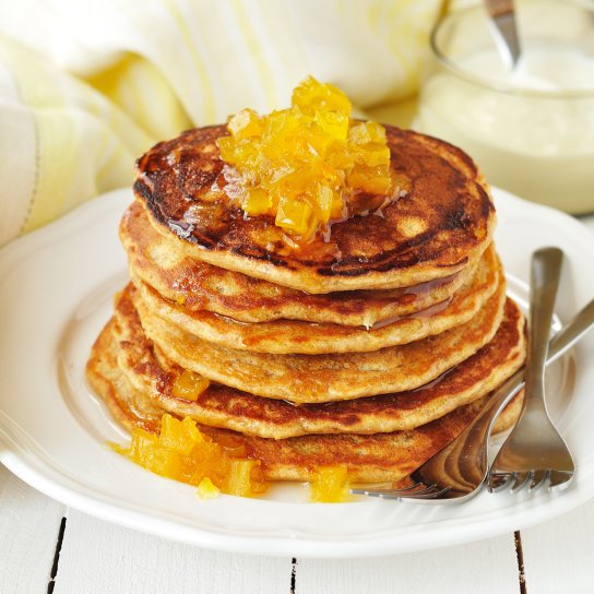 Бататовые оладьи