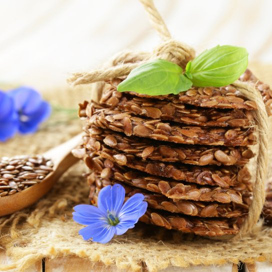 Крекери з лляним насінням