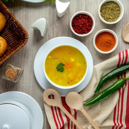 Суп з куркою
