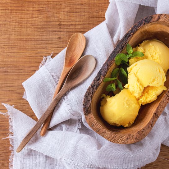 Домашній пломбір на основі яєць