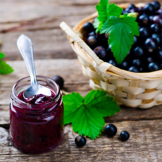 Желе з чорної смородини