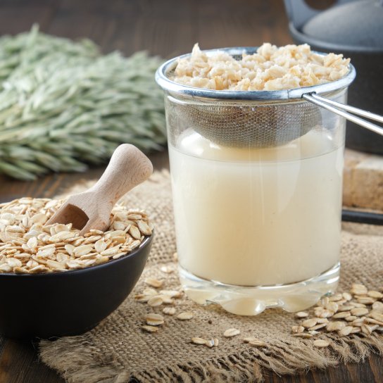 Квас из овсяных хлопьев