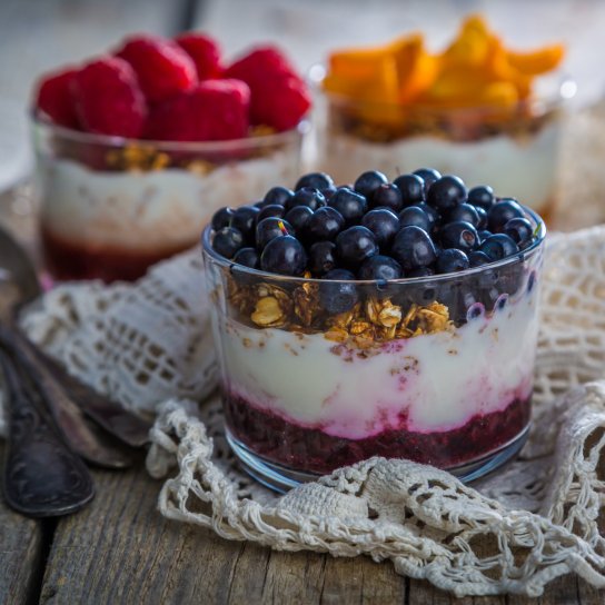 десерти в склянці