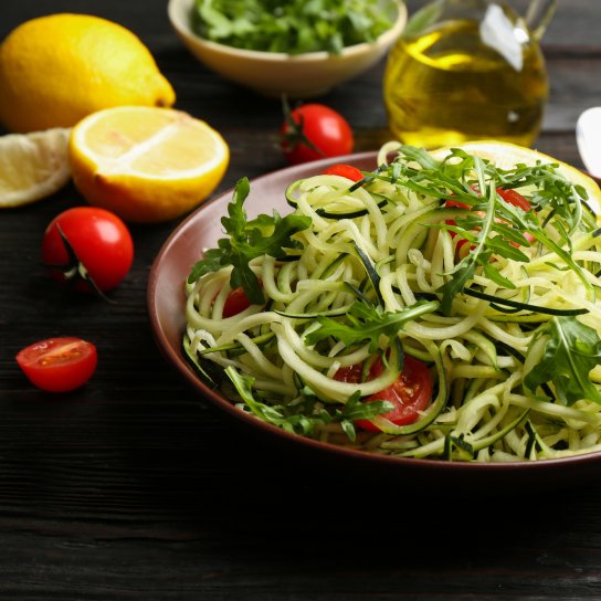 Салат зі “спагеті” з цукіні