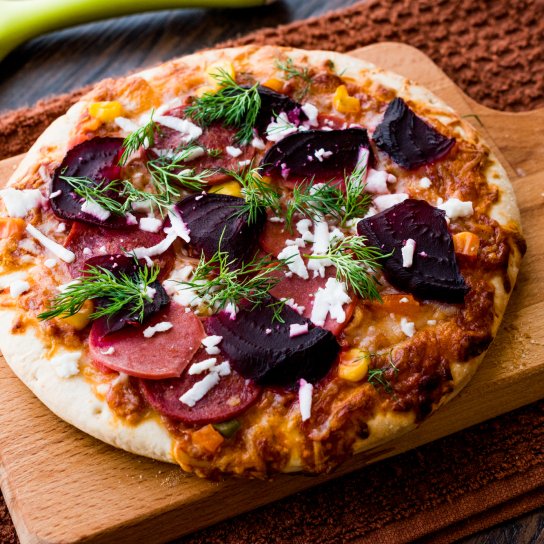 Піца з буряком
