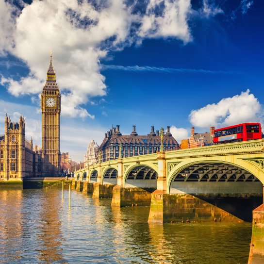 набережная Темзы, г. Лондон