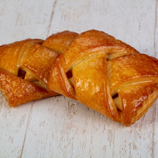 Штредели из слоеного теста