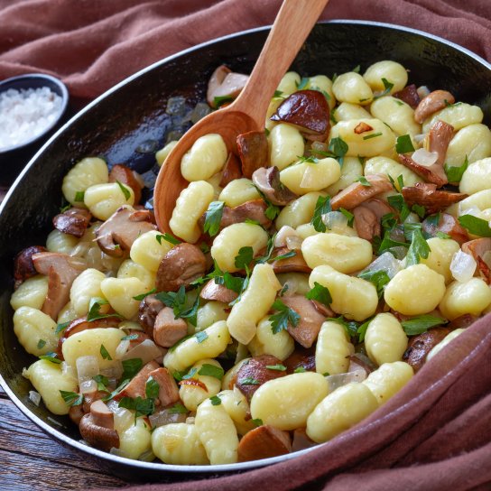 Ньокі з грибною підливкою