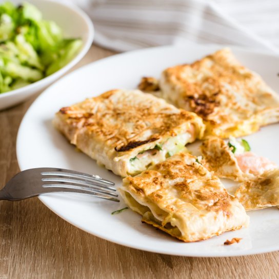 Закуска из лаваша по маминому рецепту