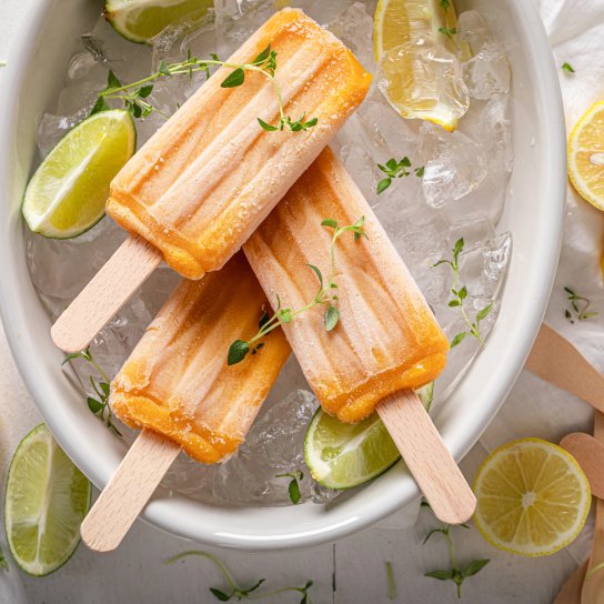 Корисне морозиво з моркви