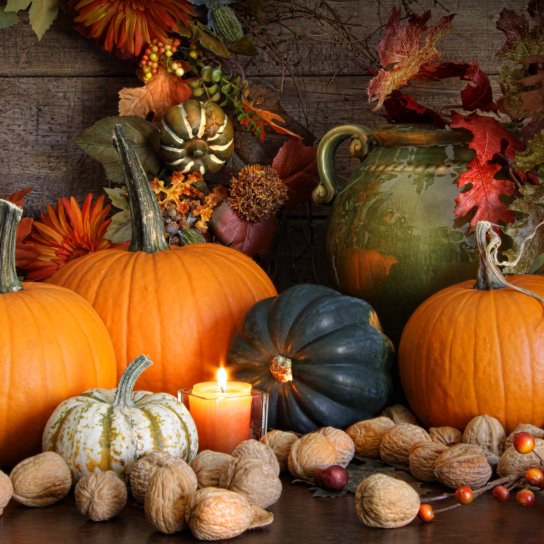 Горіхи, гарбуз