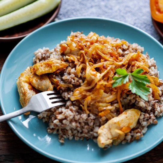 Гречка з капустою