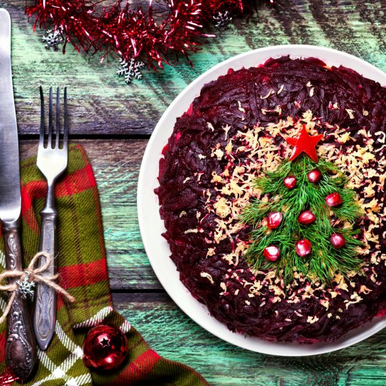 Шуба новорічний салат