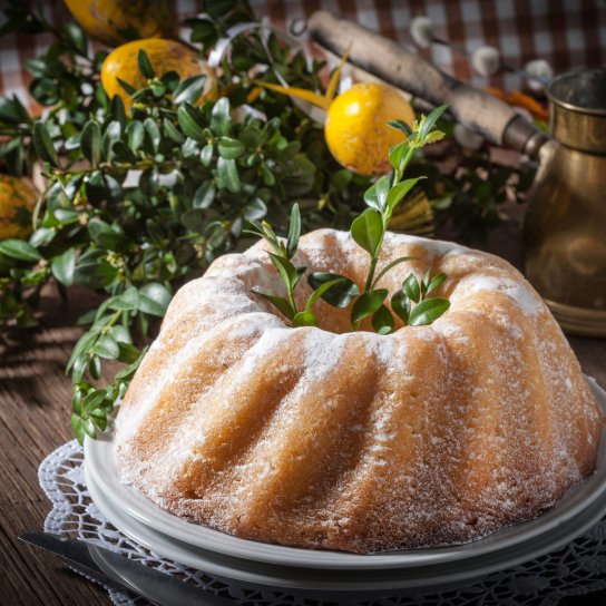 Самый простой пирог на ряженке