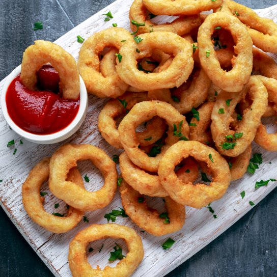 Кальмари в клярі