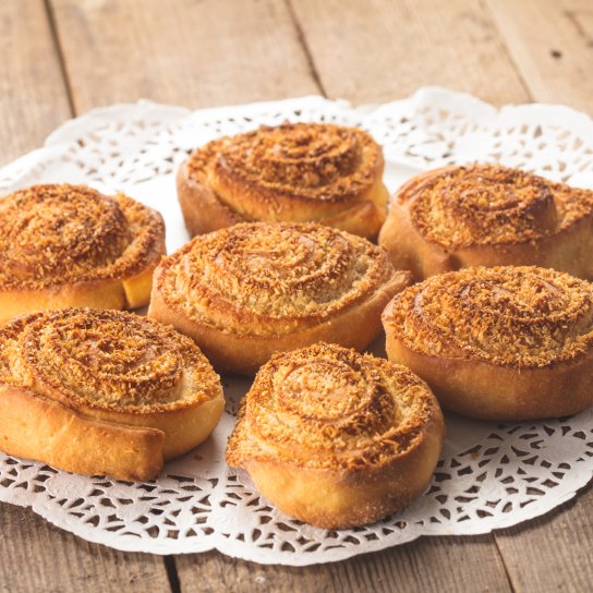 Булочки з кокосовою стружкою