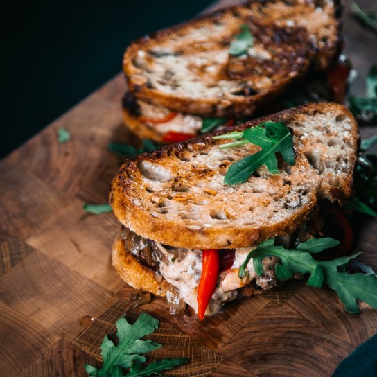 сэндвич с яичным салатом