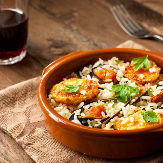 Рис з мідіями