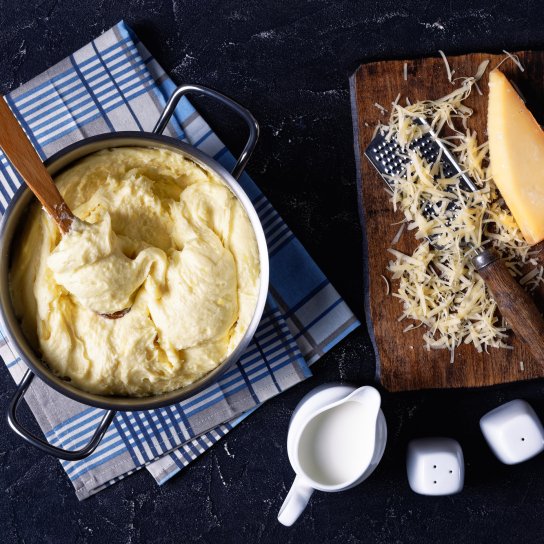 Сырное пюре алиго